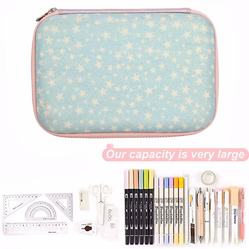 High Quality Kawaii Cartoon Cute EVA 3D Pencil Cases &amp; Bags Custom Pen Case Stationery Box Hardtop for Girls Kids