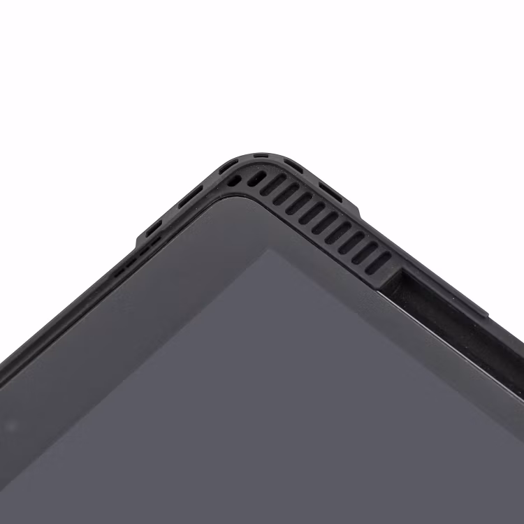 Rugged Keyboard Case Shockproof TPU PU Leather Folio Cover for iPad 10.2