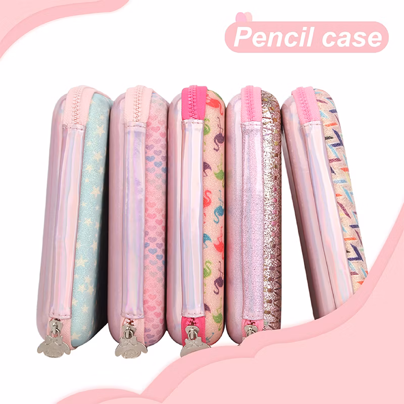 High Quality Kawaii Cartoon Cute EVA 3D Pencil Cases &amp; Bags Custom Pen Case Stationery Box Hardtop for Girls Kids