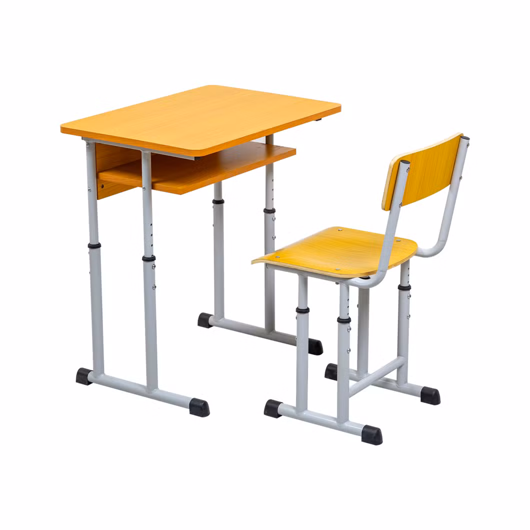School Adjustable Height Classroom Student Desk and Chair Set Furniture