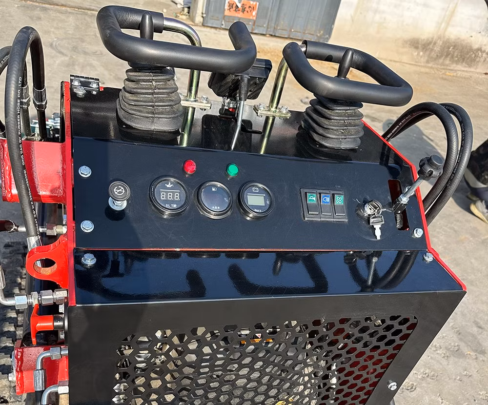 New Multi-Function Mini Skid Steer Track Wheeled Skid Steer Loader with Attachments Cheap Compact Skid Steer Wheel Loader Small Construction Machinery for Sale