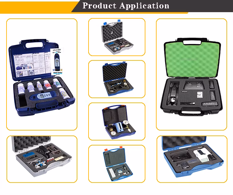 Plastic Tool Case with Foam Hot Sell Hard Waterproof Equipment Case
