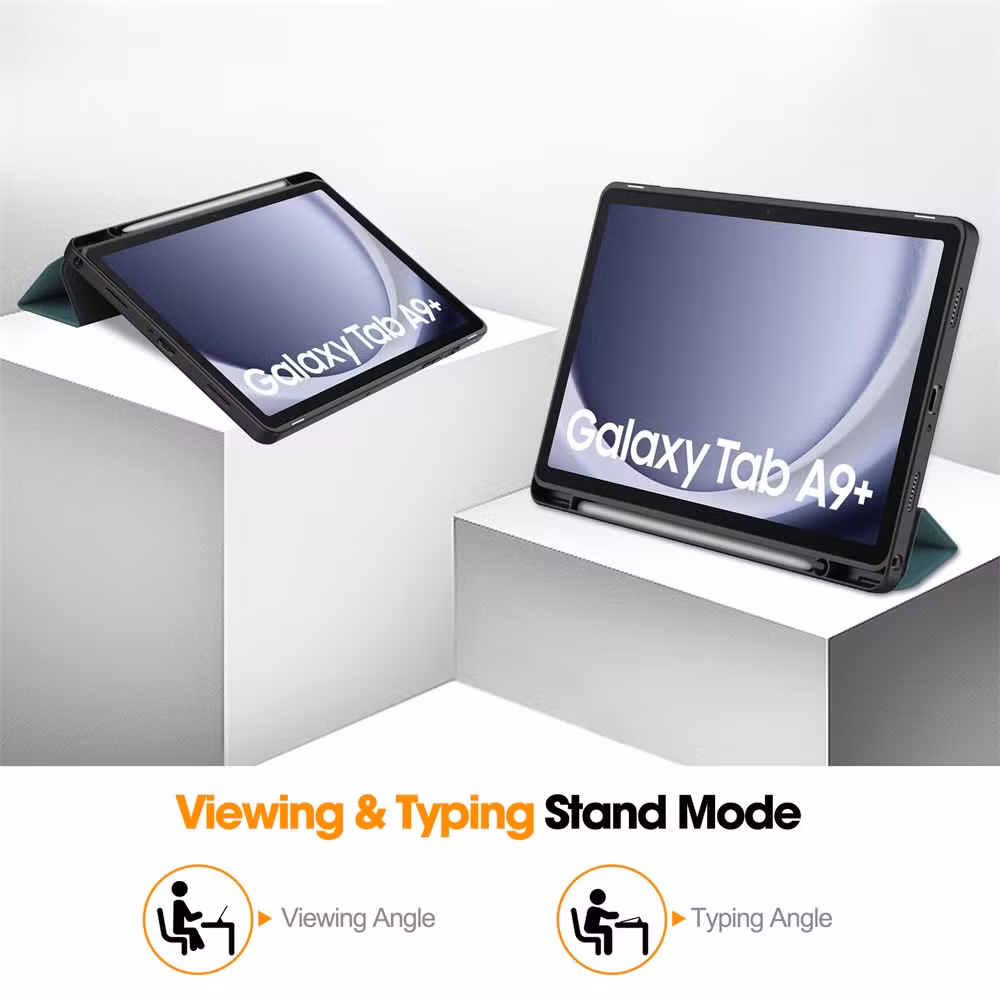 Magnetic Cover for Samsung Galaxy Tab A9 Plus Tablet Case Smart PU Accessory