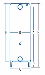 Black and Dirt-Resistant Cast Iron Radiators