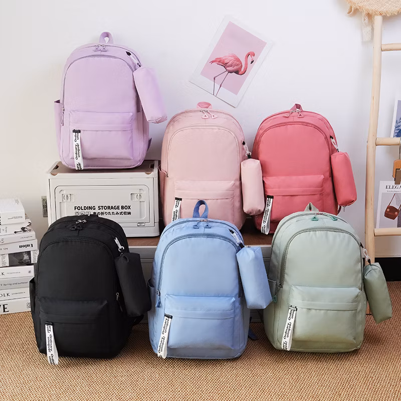 Retail and Wholesale Boys and Girls School Bag with Pencil Case