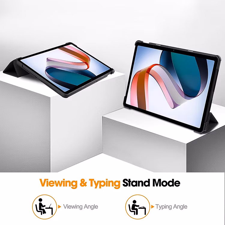Premium PU Leather Folding Stand Smart Tablet Case for Xiaomi Redmi Pad Se 11 Inch 2023
