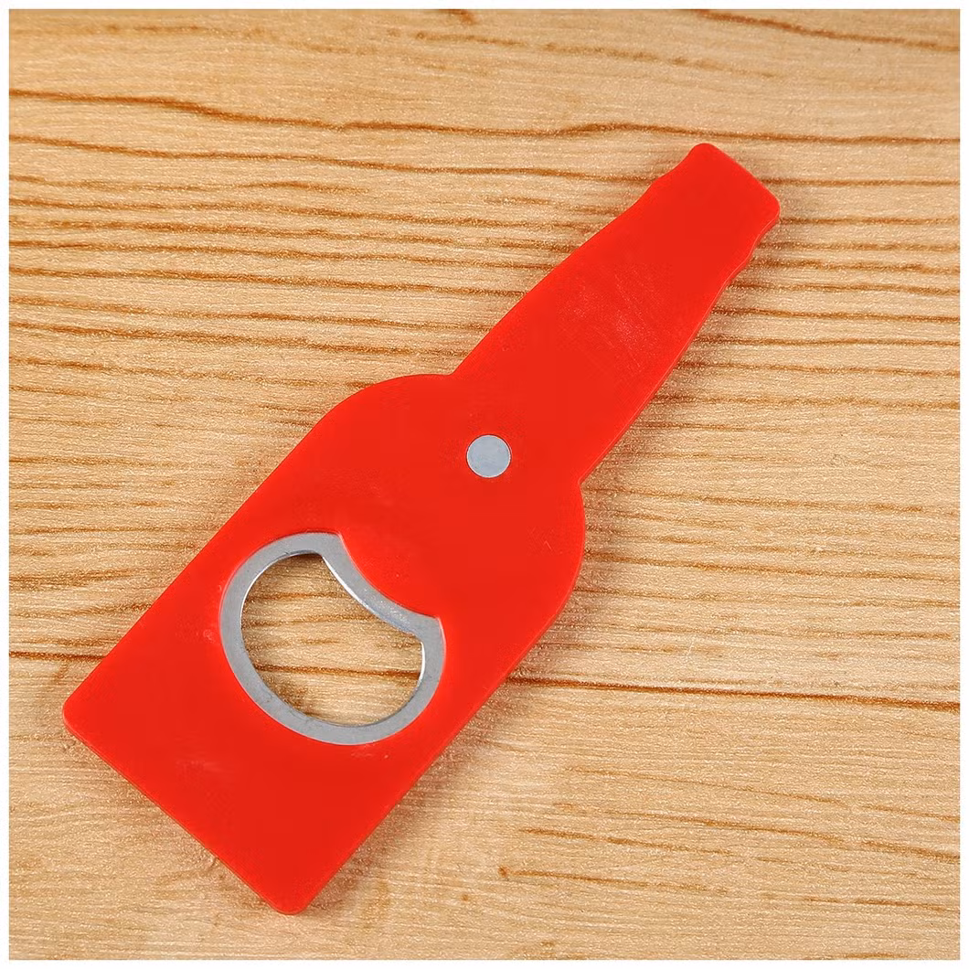 Manufacturers Wholesale Custom Logo Creative Bottle Shaped Beer Opener Custom Advertising