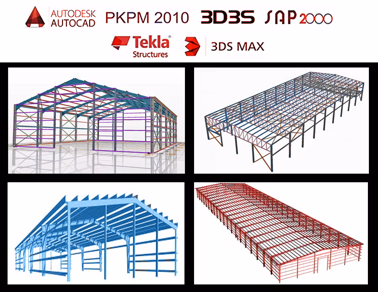 Shea Butter Steel Structure Building Storgae Shed School Construction
