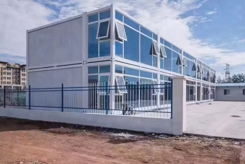 Student Housing Temporary Modular Container Dormitories Two Story Schools Classrooms