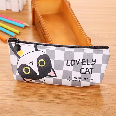 Kawaii Cats Creative Stationery Coin Purse Student Pencil Bag Cute Storage Pencil Case