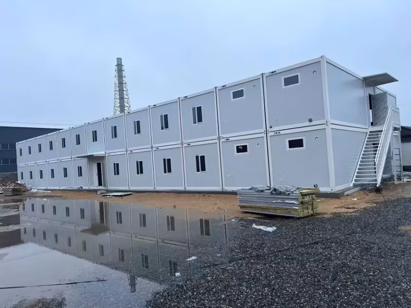 Student Housing Temporary Modular Container Dormitories Two Story Schools Classrooms