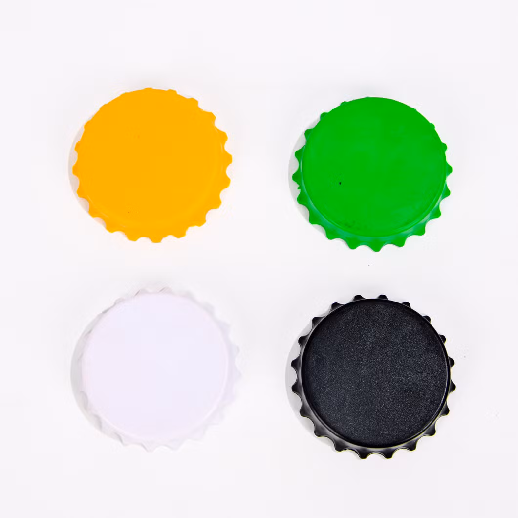 Manufacturers Wholesale Custom Logo Creative Bottle Cap Shaped Beer Opener for Advertising Promotional Gifts
