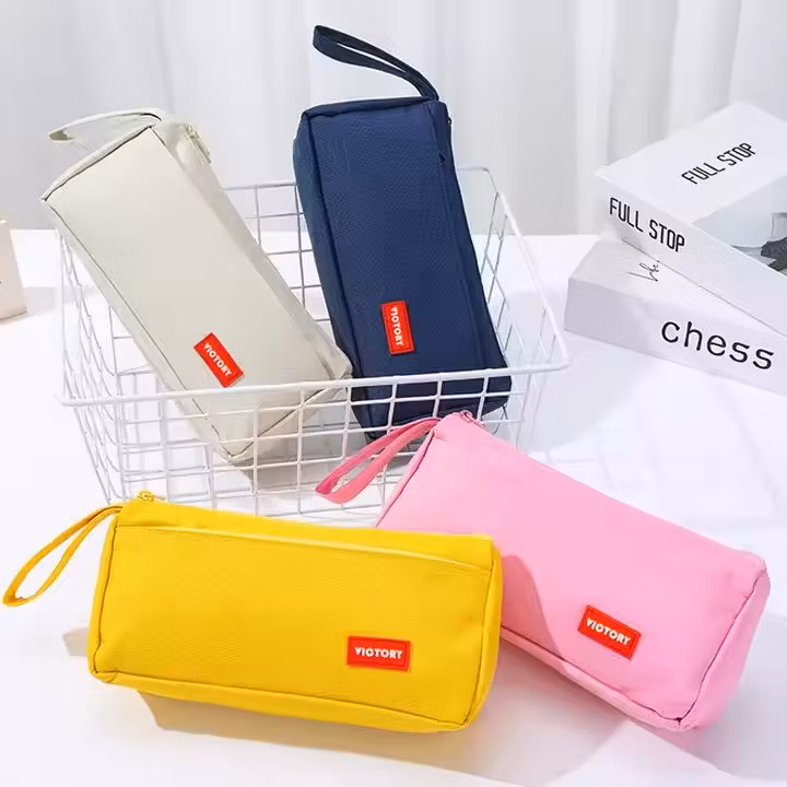 Custom Cartoon Pen Bag Stationery Cute Pencil Case Pen Pouch