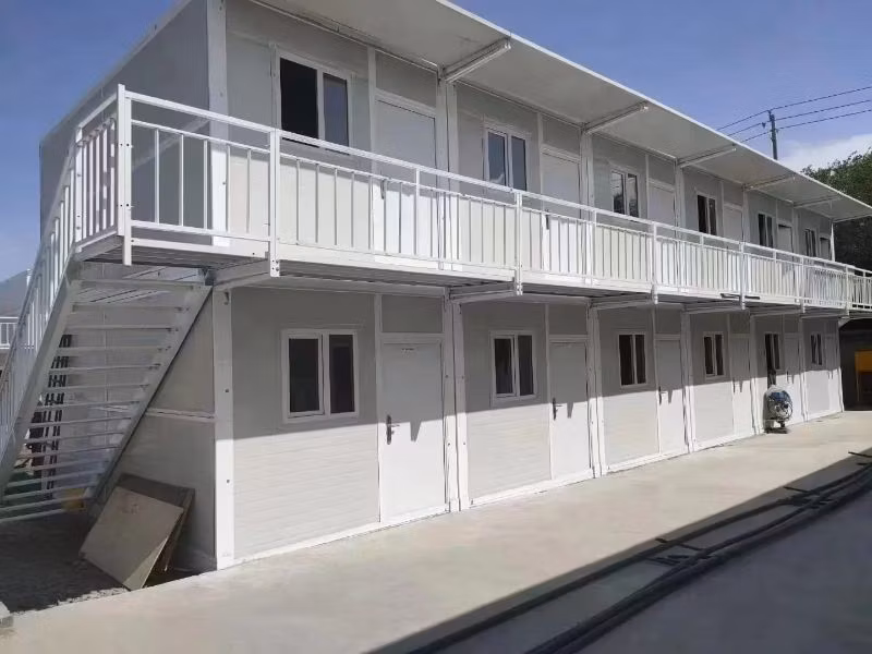 Student Housing Temporary Modular Container Dormitories Two Story Schools Classrooms
