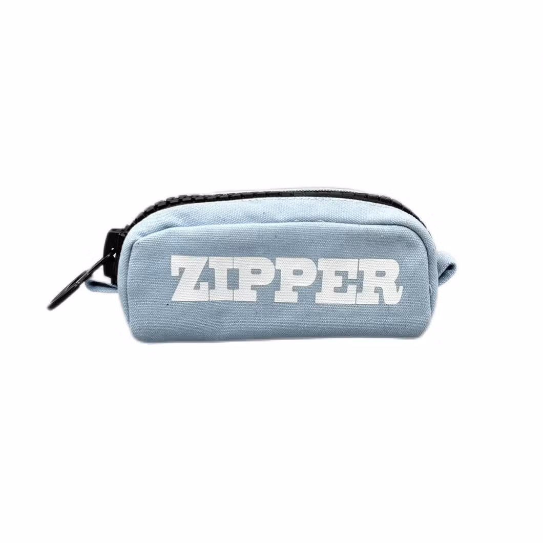 Simple Style, Large Capacity, Super Large Zipper, No Lagging, Macaron Color, Durable and Good-Looking Letter Pencil Case, Wholesale