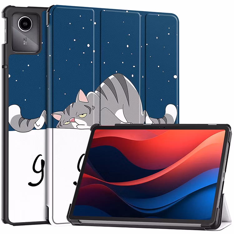 Custom Printing PU Leather Folio Stand Tablet Case for Lenovo Xiaoxin Pad 2024 11 Inch/Lenovo Tab M11 2023