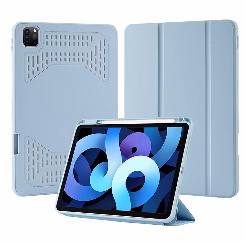 Slim Lightweight PU Leather with Pen Slot Folio Stand Tablet Case for iPad PRO 13 Inch M4 2024 7th Generation