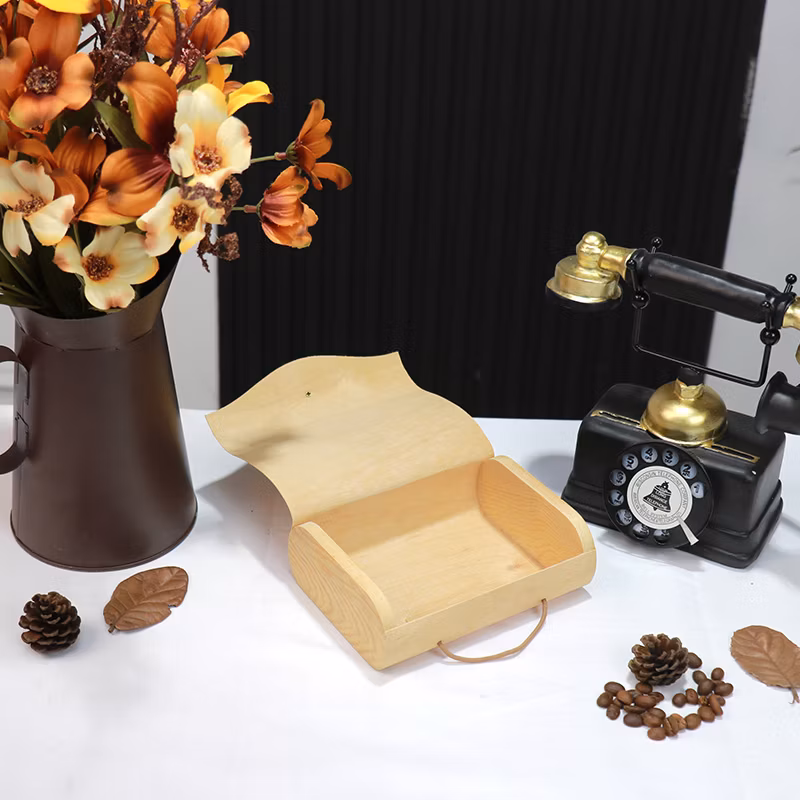 Wholesale Nature Small Wooden Pencil Case