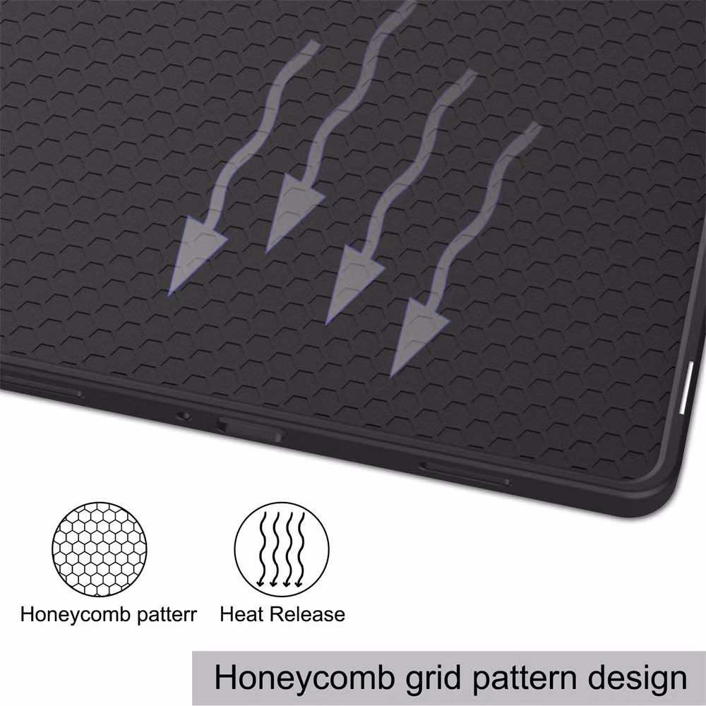 for Samsung Galaxy Tab A9 Plus Soft Back Smart Cover Funda Tablet Case