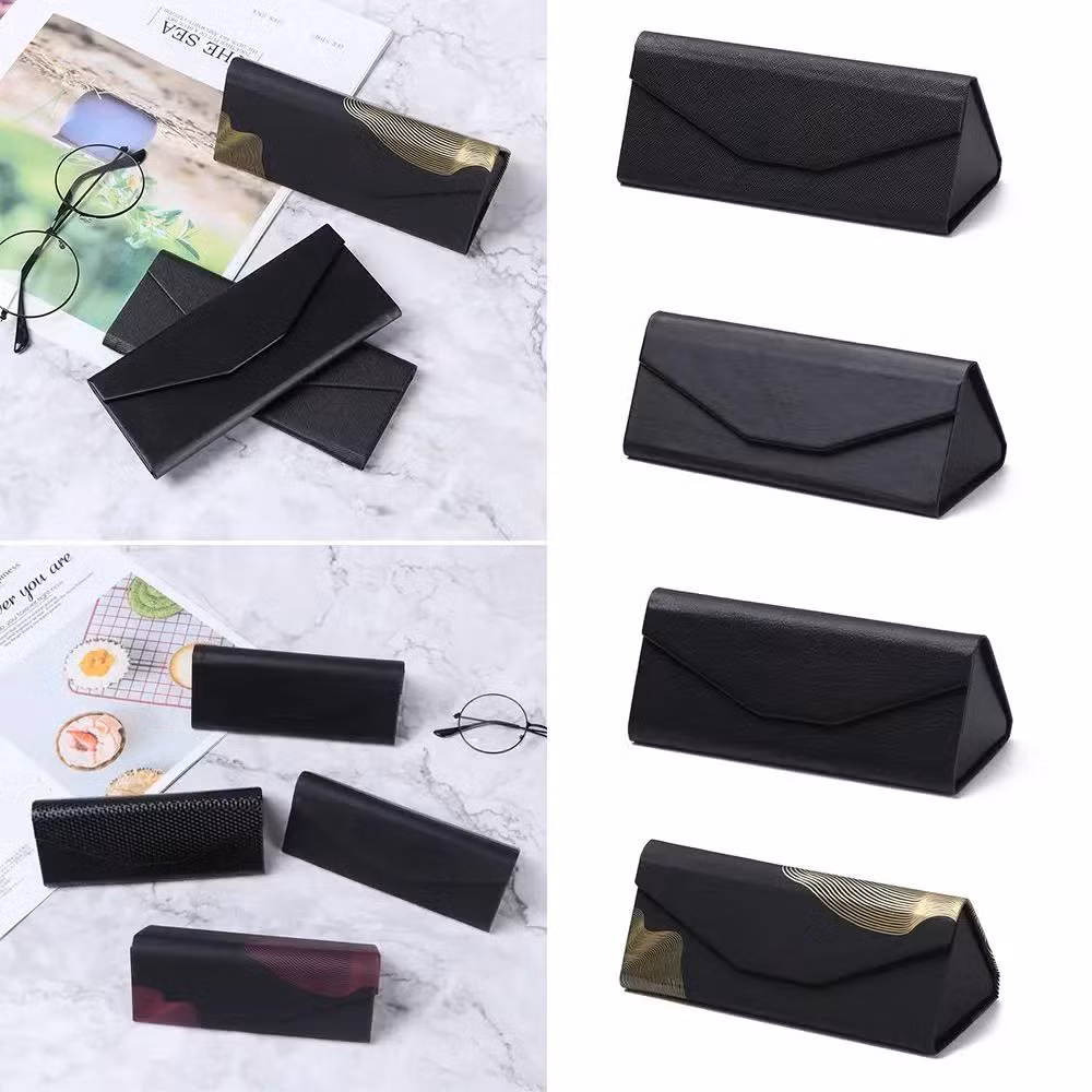 Strong Magnet Case Glasses Protective Organizer Solid Color Eyewear Cases