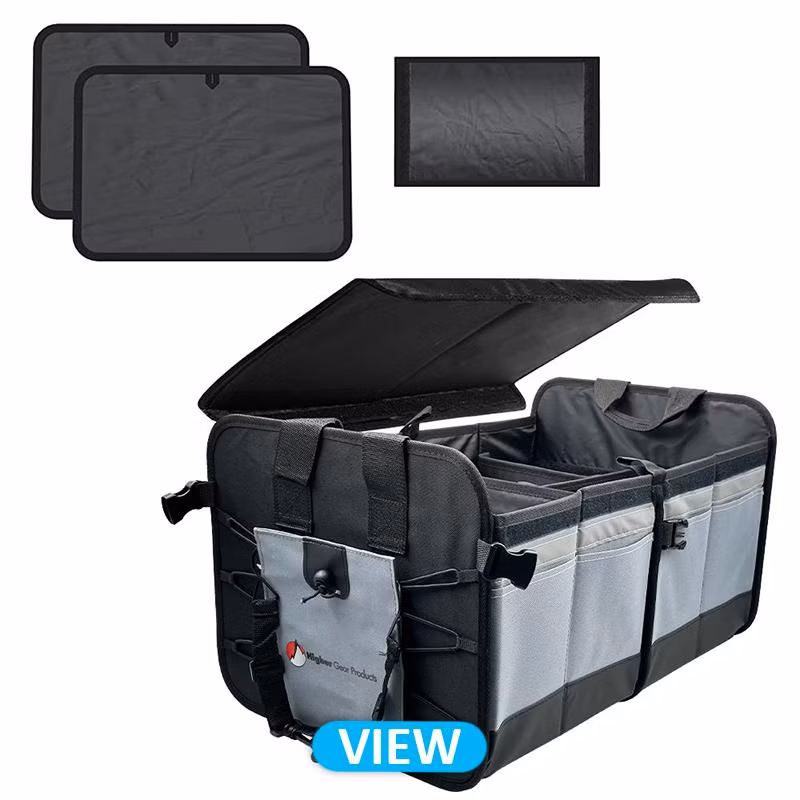 Factory Price Custom Car Storage Bag Durable and Reusable Oxford Fabric Backseat Organizer