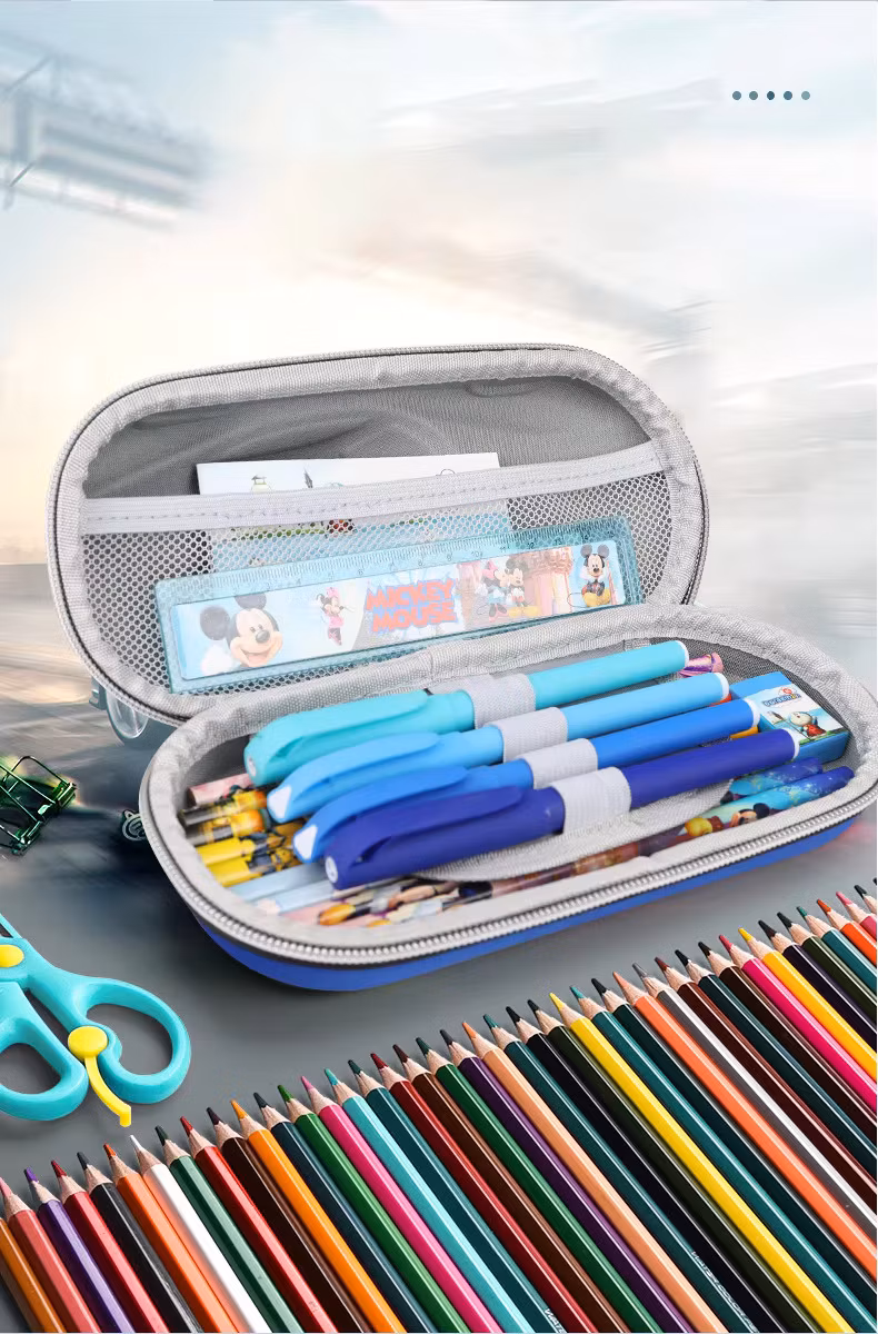 Pencil Boys Car Cool Large Capacity Wear-Resistant Waterproof Pen Case Stationery Supplies