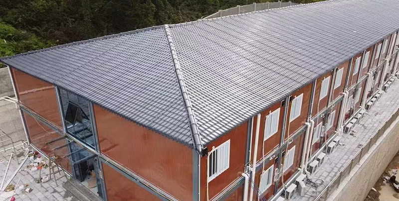 Student Housing Temporary Modular Container Dormitories Two Story Schools Classrooms