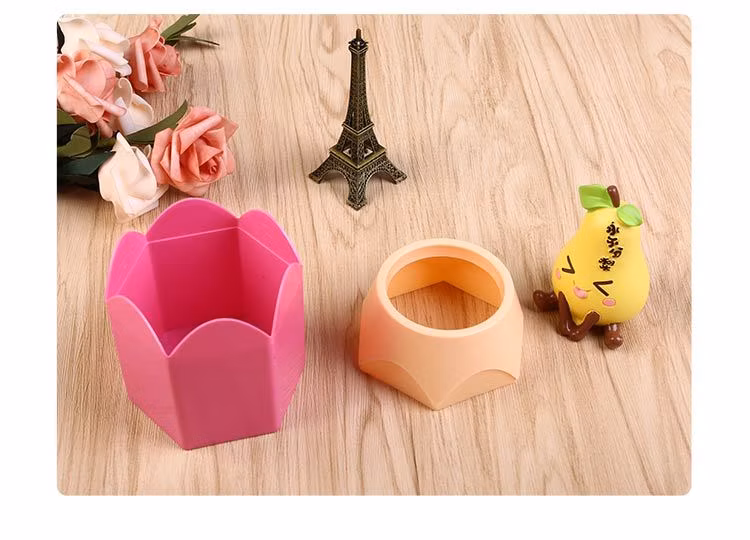 Stationery Organizer Plastic Desk Pen Pencil Holder Stand for Gift and Promotion
