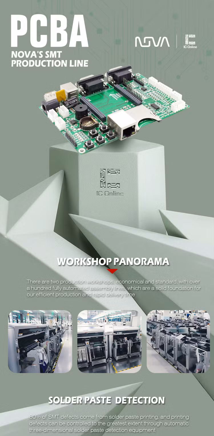 Custom PCB Develop Aoi PCBA Test Hot Style Surface Mount Technology Assembly Stepper Motor/Servo Motor Control