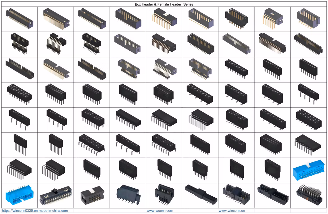 FPC FFC ATX Btx Pin Header IC Socket RJ45 USB HDMI Mini Pcie SATA Wtb Btb Wtw RF Ngff M2 SIM Battery Pogo Pin Waterproof Lvds D-SUB DVI Connector