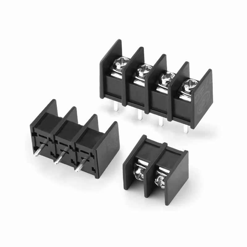 High Quality 7.62mm Pitch Power Barrier Terminal Block PCB Mount Terminal Block Connector