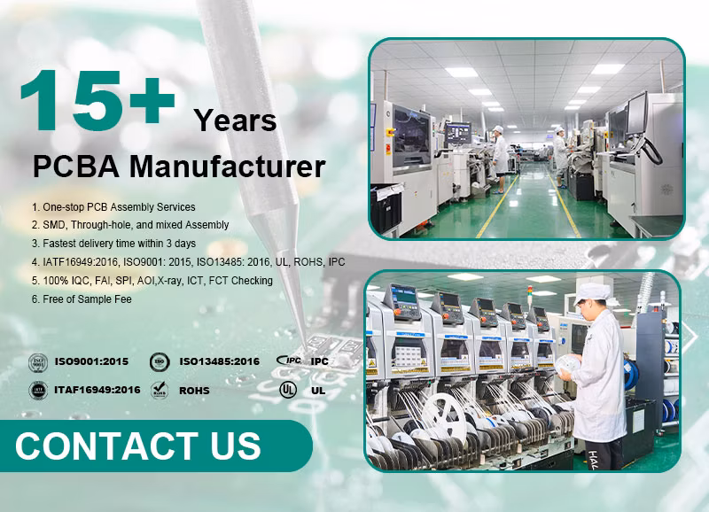 PCBA Fabrication OEM Double-Sided PCB Production for Enhanced Functionality