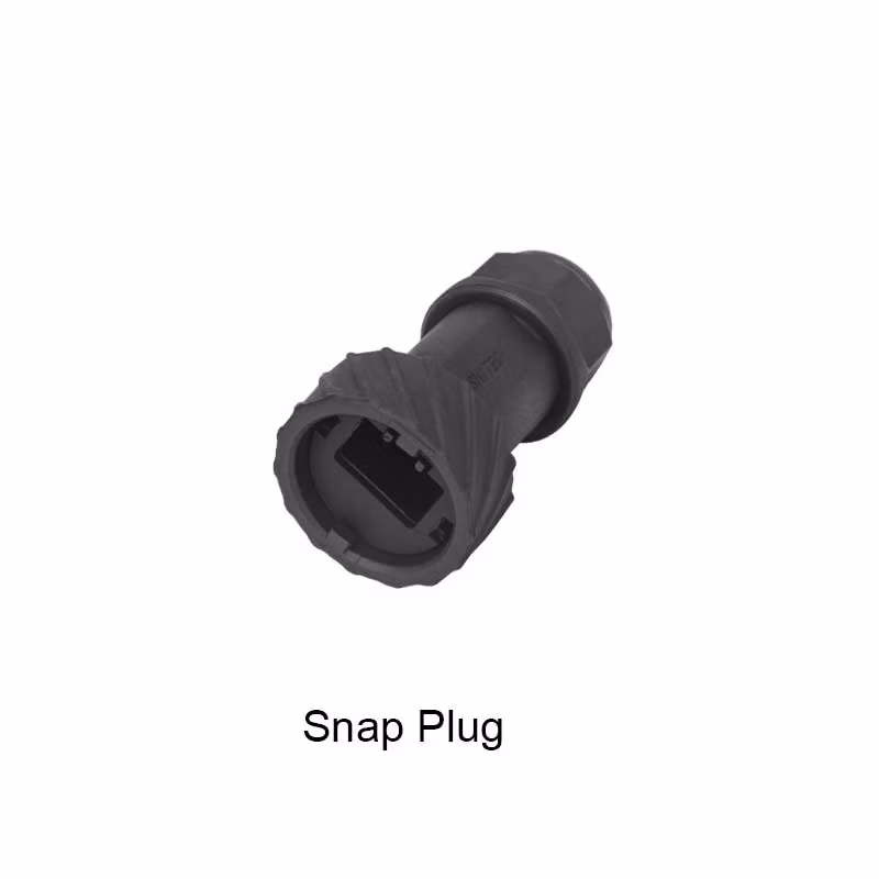 Lshitech Screw Connector with PCB Waterproof RJ45 Connector with Cover