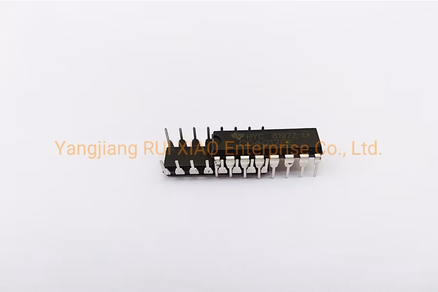 CD4017be CMOS Counter/Dividers Chip IC, in-Line DIP-16 Integrated Circuit, Electronic Components, Display, PCB, Circuit Board, Machine