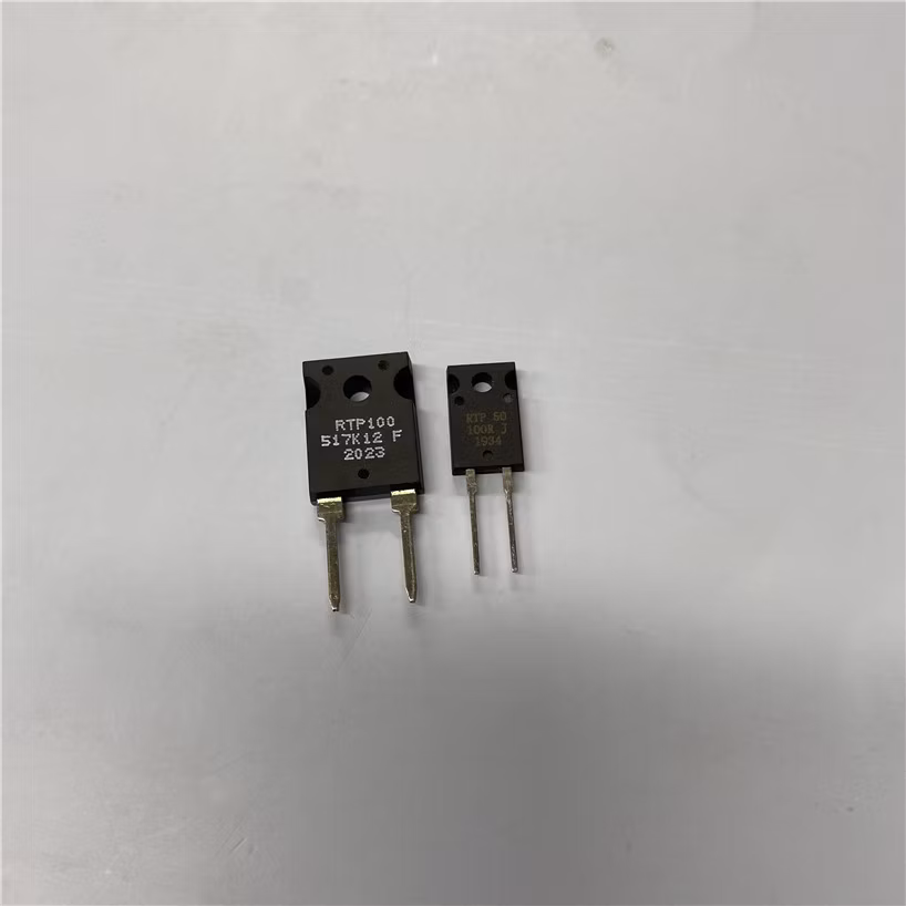HVR82-2505 Non-Inductive Flat Chip Pulse Variable Lead Spacing High Voltage Thick Film Resistors