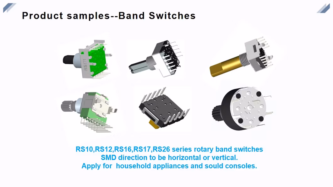 Customized Rj1302 Play Station Adjusting Rotary Potentiometer Game 10K Throttle Potentiometer Rocker and Joysticks