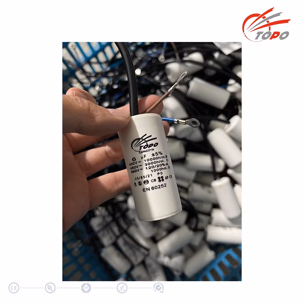 Wholesale AC Motor Run Capacitors for Generator Pump Motor (CBB60)