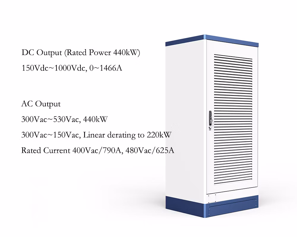 Infypower High Power 440kw 1000V Bidirectional Acdc Source Power Supply for Energy Storage