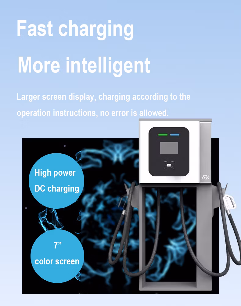 Ocpp 1.6j Fast EV Charging Station Chademo DC Wallbox 40kw