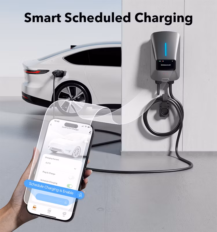 Factory ODM OEM 11kw Type2 Fast EV Car Charger Wallbox Charging Station