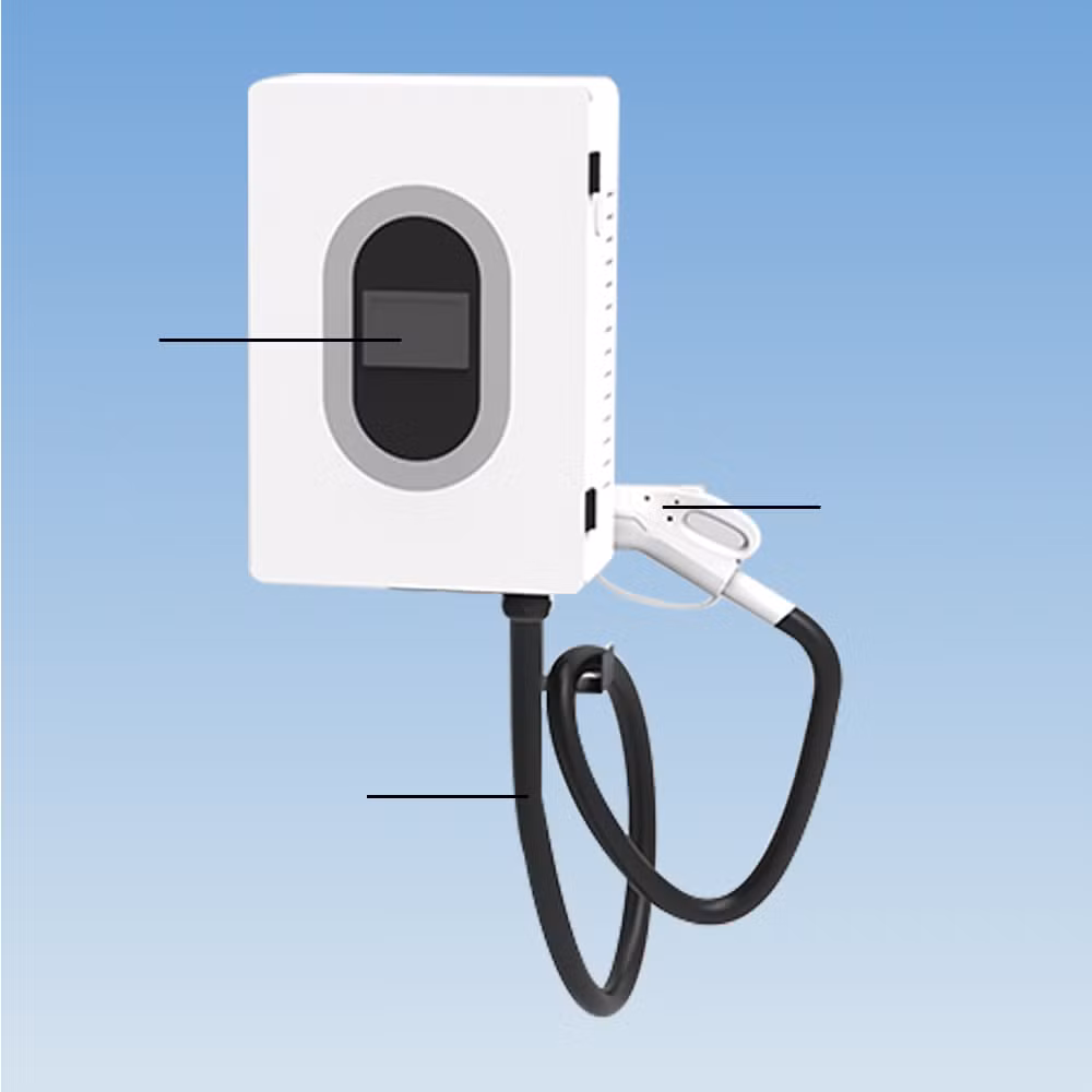 20/30/40kw Portable DC Charging Station for EV with Single Gun