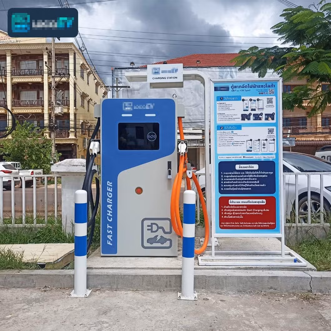 EV Portable Rapid Charging Station 7kw CCS Combo for Electric Car Portable Fast Charging Station
