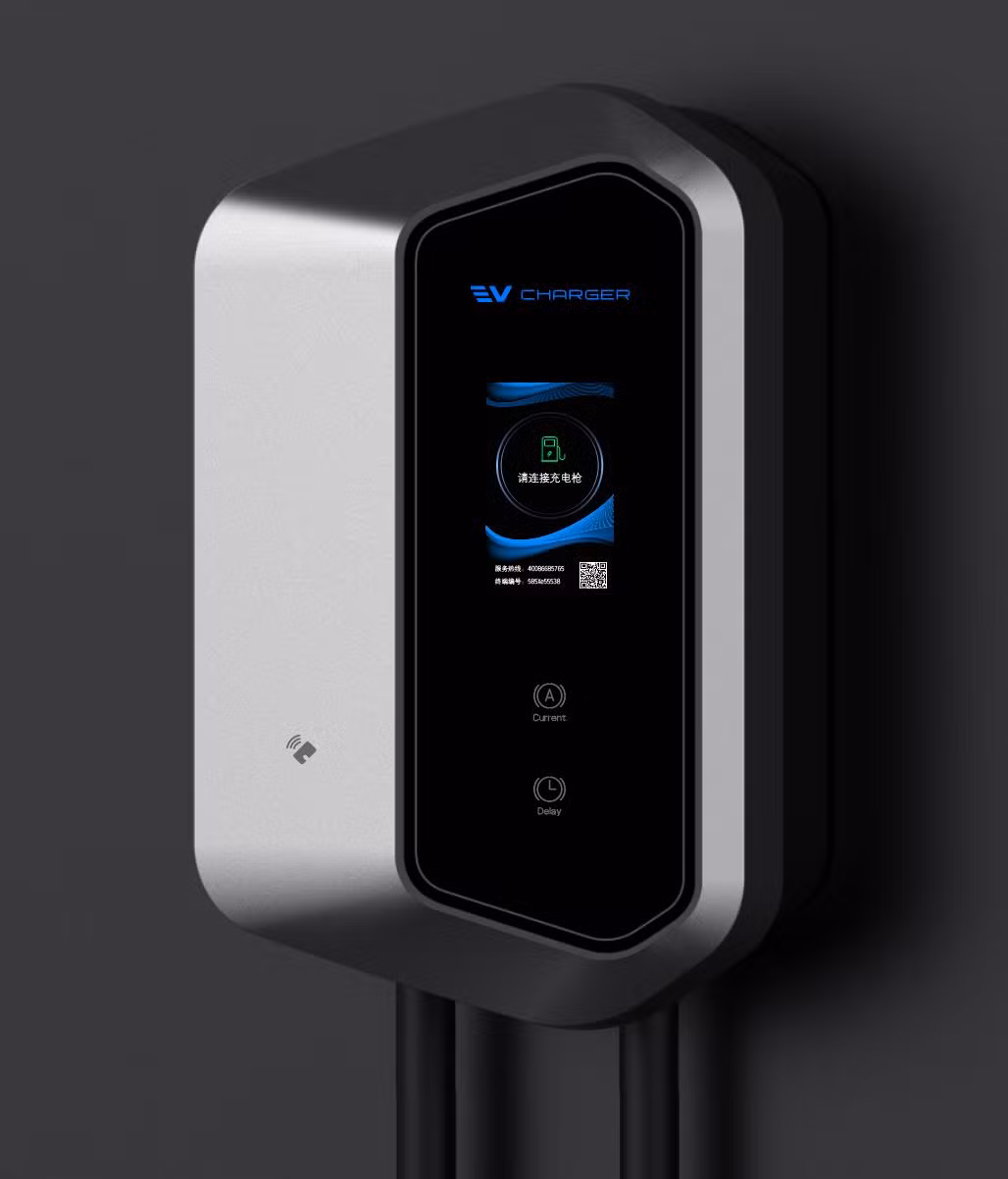 Evse Manufacturers Gbt Home AC Electric Car Battery Solar Smart Wallbox 11kw 22kw Level 2 Type 2 32A DC Fast 7kw EV Charger