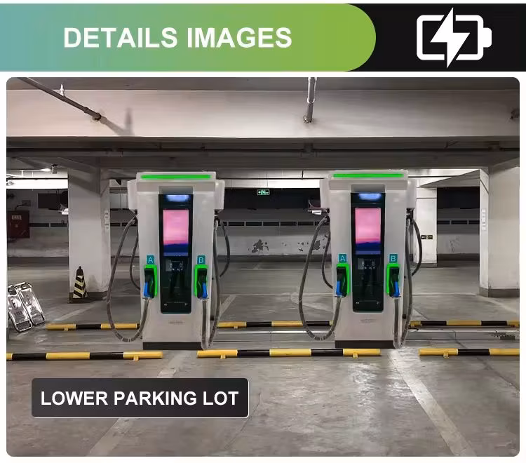 OEM Factory CCS2 60kw Single Gun DC Car Charger EV Charging Station