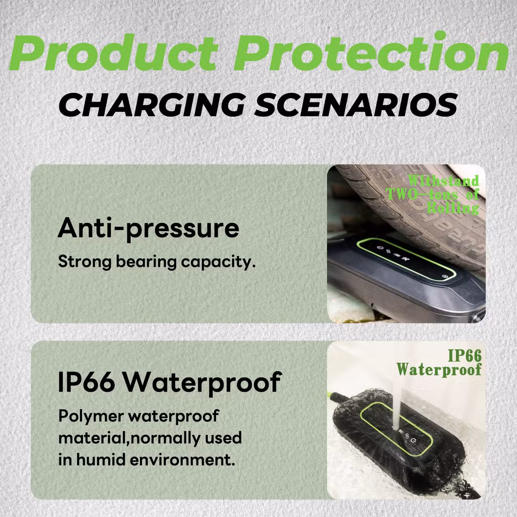 Commercial 3.5kw 16A Outdoor Electric Vehicle Charging Stations EV Charger