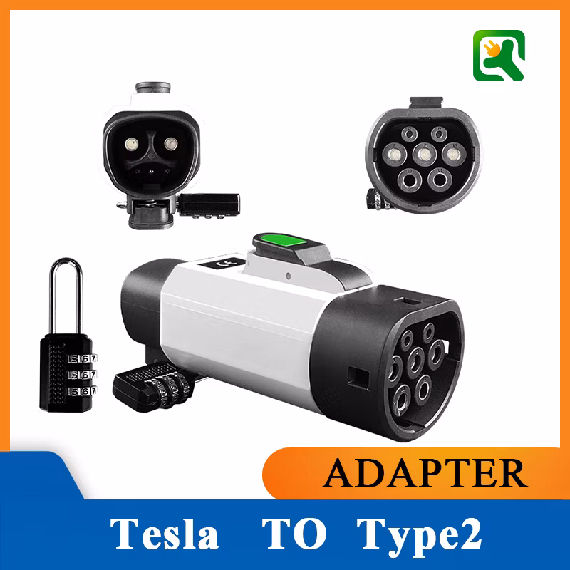 13A Home Electric with Screen Reservation Charging Type2 Portable EV Charger for Easy to Charge Electric Vehicles