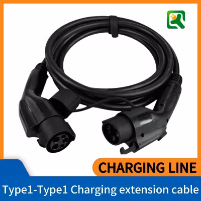 Qiaoyi Manufacturer EV Charger Electrical Cables Type2 to Type2 EV Charging Station Extension Cable EV Charging Cable