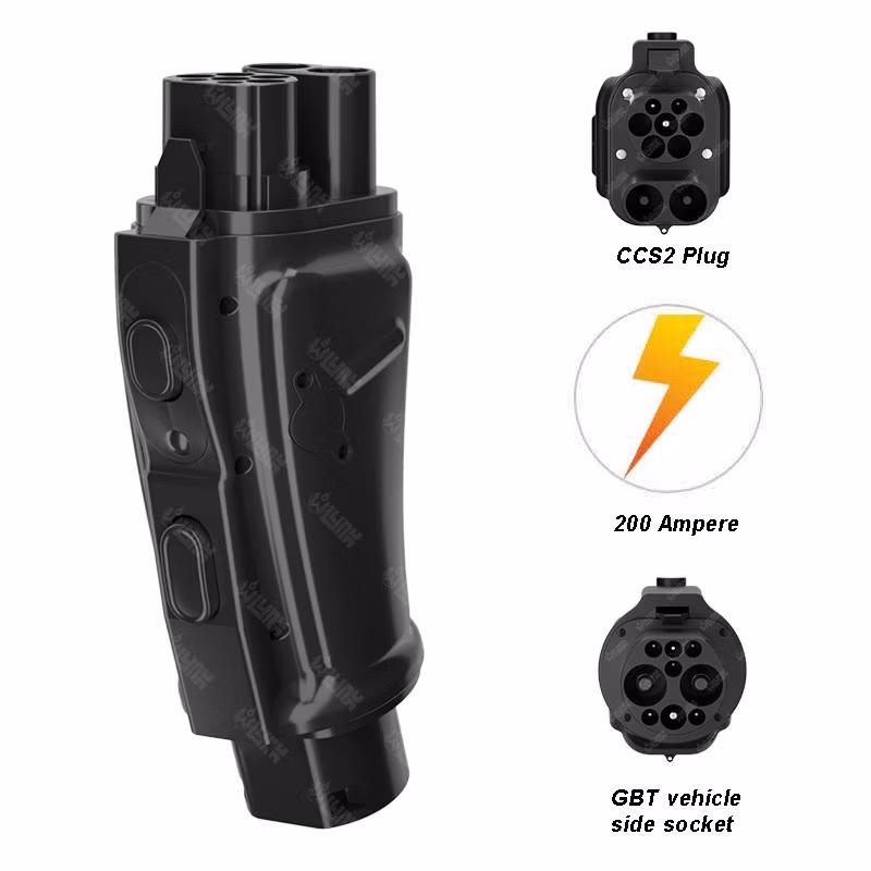 Olink Charging Adapter 250A DC EV Charger CCS2 Connector EV CCS2 to Gbt Adapter for Tesla