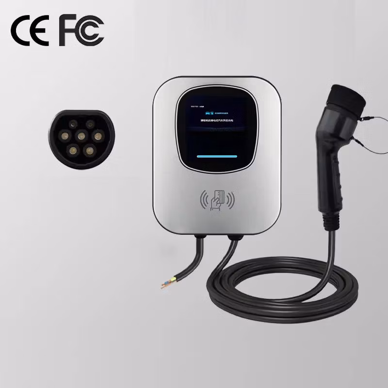 Level 2 Electric Vehicle Smart Charger - 16 AMP WiFi+4G/Ethernet, 5m Cable - CE&amp; RoHS Certified - Ocpp Enabled - Indoor/Outdoor