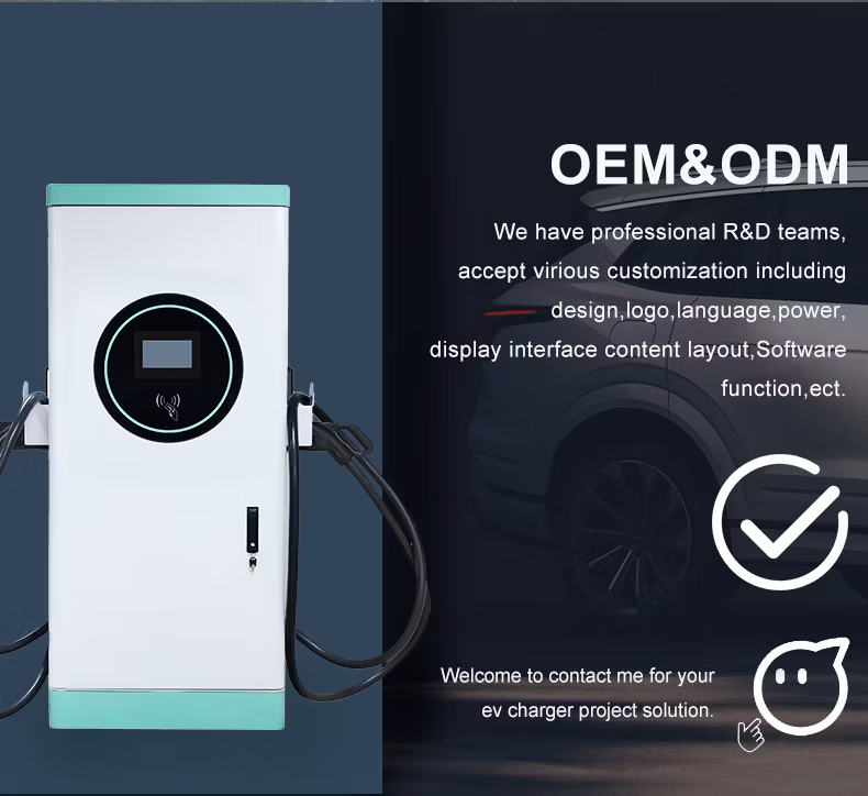 Max Power Commercial Ocpp POS 120kw to 240kw Electric Vehicle Charging Station GB/T Double Gun EV Car Charger Fast DC Station